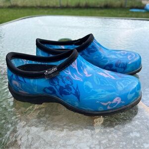 Sloggers Women's Blue Rain / Garden Waterproof Shoes